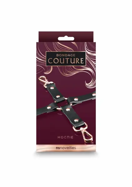 NS Novelties Bondage Couture Hog Tie elegantan sintetički dizajn u plavoj boji