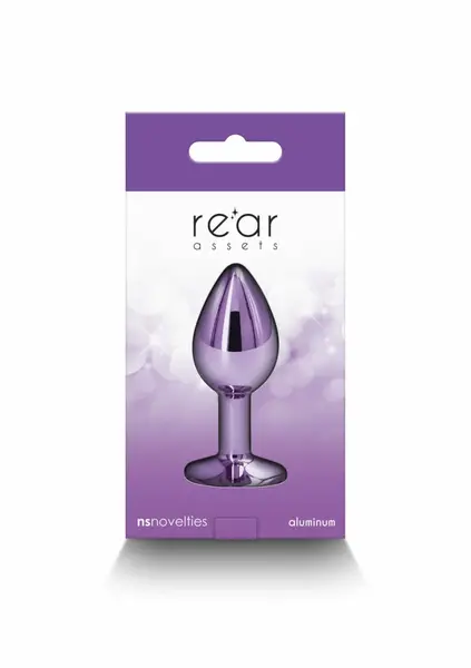 NS Novelties Rear Assets Small Chrome-Plated Intimate Plug