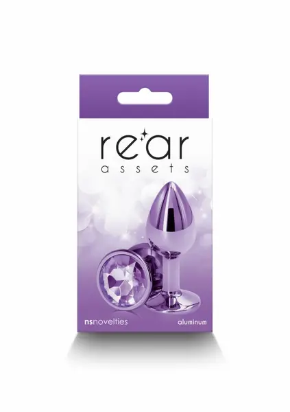 NS Novelties Rear Assets Small Chrome-Plated Intimate Plug