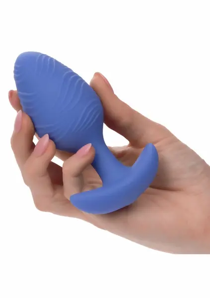 Cheeky Glow vibrirajući analni čep L silikonski koji svetli u mraku veliki USB