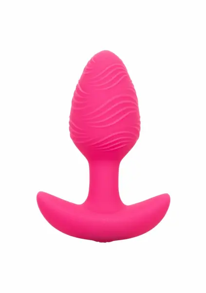Cheeky Cheeky Glow vibrirajući analni čep S koji svetli u mraku, silikonski, USB, IPX7