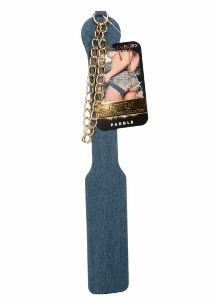 Ride Em Denim Paddle premium teksas lopatica za spanking sa lančićem za zglob