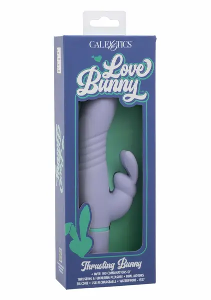 Love Bunny Thrusting Bunny Dual-Action intimni stimulator roze