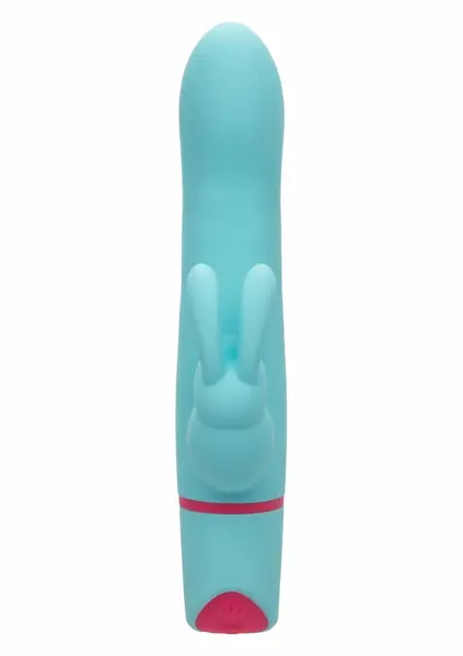 Love Bunny rotirajući zeka masažer sa dvostrukim delovanjem, 12 modova, roze