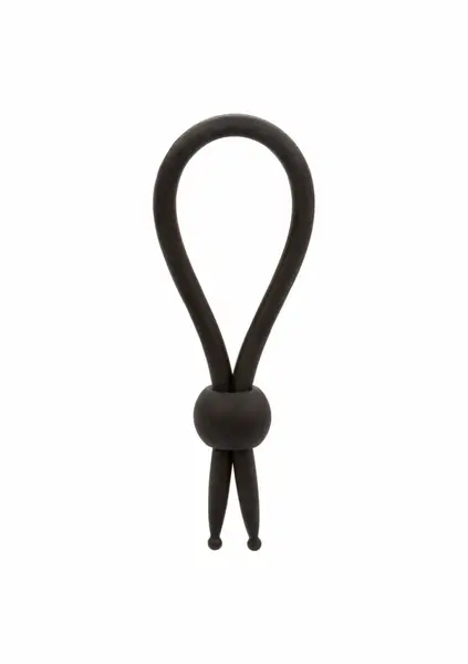 Alpha Liquid Silicone Lasso Adjustable Enhancer Black 716770108982