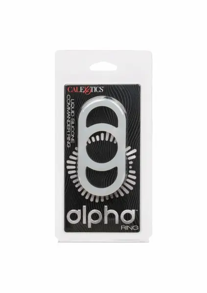 Alpha Silicone Commander Ring fleksibilni prsten od tečnog silikona crni
