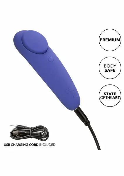 CalExotics Connect Panty Teaser intimni stimulator na upravljanje preko aplikacije crni