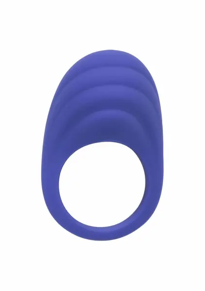 CalExotics Connect Couples Ring App-Controlled Silicone Blue