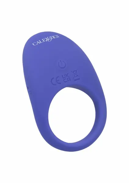 CalExotics Connect Couples Ring App-Controlled Silicone Blue