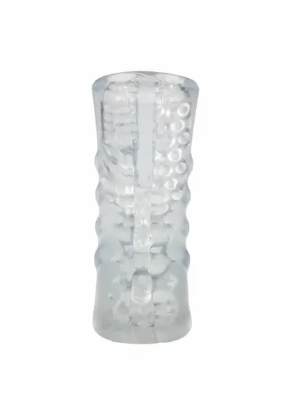 Cyclone Dual Chamber Stroker XL prozirni masturbator sa dvostrukom komorom i više tekstura
