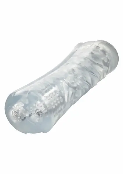 Cyclone Dual Chamber Stroker XL prozirni masturbator sa dvostrukom komorom i više tekstura