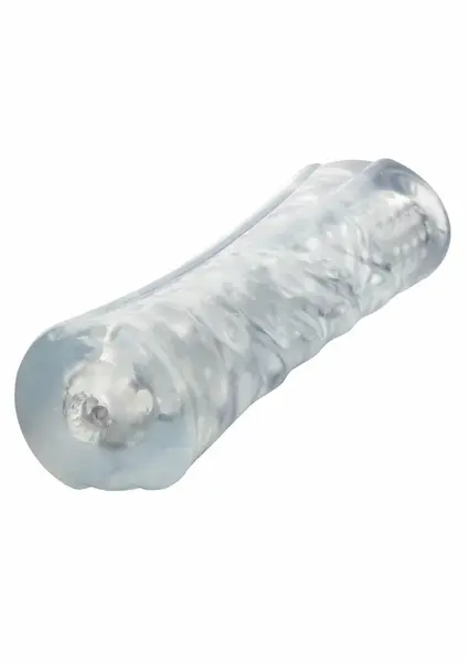 Cyclone Dual Chamber Stroker XL prozirni masturbator sa dvostrukom komorom i više tekstura