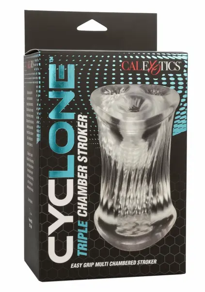 Cyclone Triple Chamber Stroker Transparent Multi-Chamber System