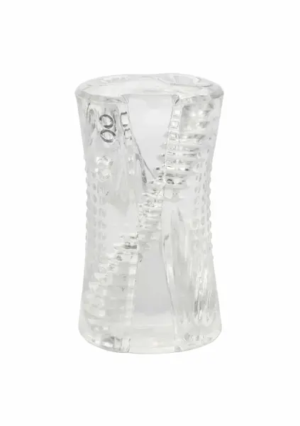 Cyclone Dual Ribbed Stroker Transparent Multi-Chamber System 716770106643