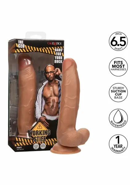 Working Stiff The CEO, anatomski model sa vakuumskim postoljem, bež, 20 cm