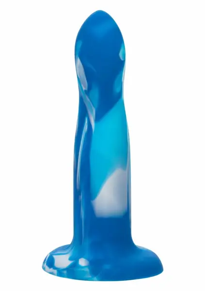 Twisted Love Twisted Probe fleksibilni dildo od tečnog silikona crni 20 cm