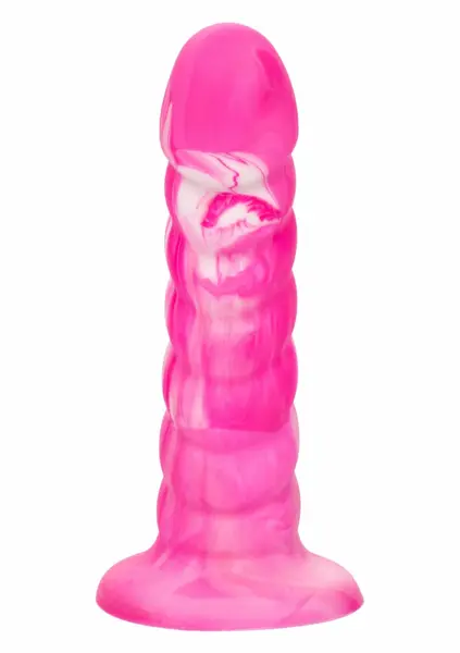 Twisted Love Twisted Ribbed Probe fleksibilna crna sonda od tečnog silikona 17 cm