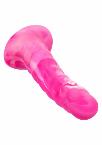 Twisted Love Twisted Ribbed Probe fleksibilna crna sonda od tečnog silikona 17 cm