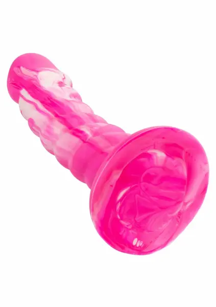 Twisted Love Twisted Ribbed Probe fleksibilna crna sonda od tečnog silikona 17 cm