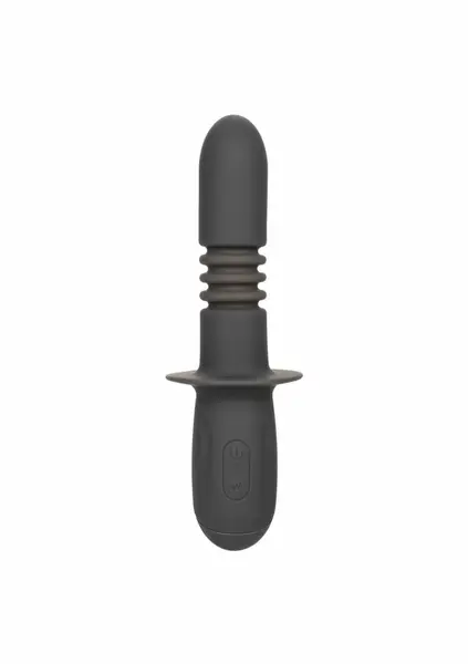 Ramrod Thrusting silikonska vodootporna sonda sa dva motora i funkcijom potiska crna