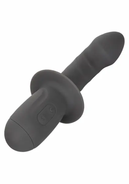 Ramrod Gyrating Silicone Intimate Device 12-Function Waterproof Black