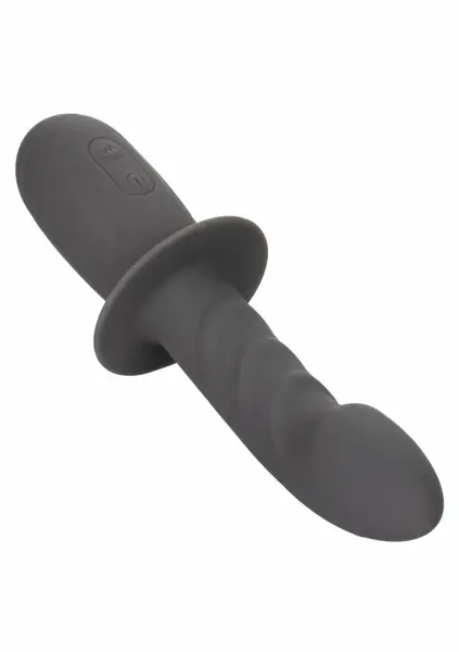 Ramrod Gyrating Silicone Intimate Device 12-Function Waterproof Black