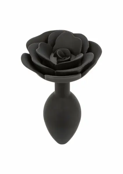 Forbidden Rose veliki silikonski analni čep sa dekorativnom bazom 716770105370