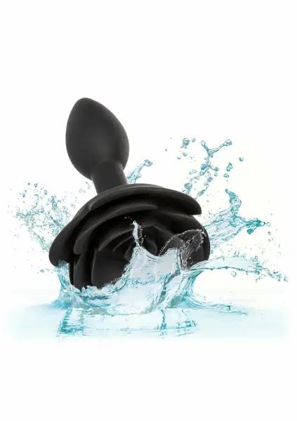 Forbidden Rose Anal Plug Small Silicone Ergonomic Pink 7.5 cm