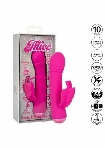 Thicc Rotating Butterfly intimna mašina obima 14.5 cm
