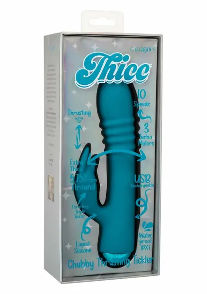 Thicc Chubby Thrusting Tickler Multi-Motor Intimate Machine 14.5cm