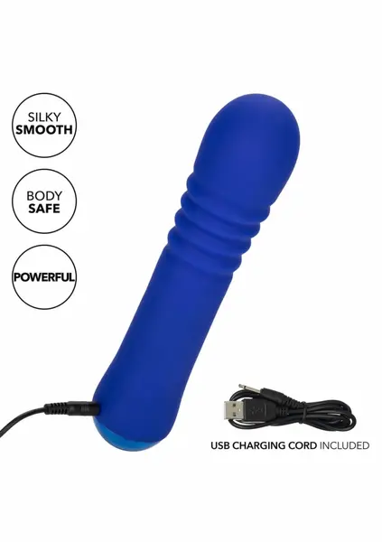Thicc Chubby Thrusting Wand intimni masažer sa potiskom 10 brzina obim 14.5 cm