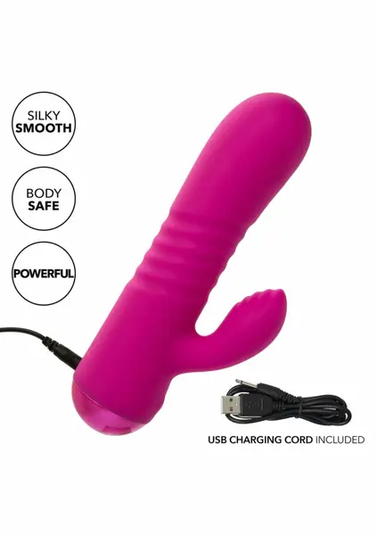 Thicc Chubby Honey Dual Motor Liquid Silicone Massager 5.25'' Waterproof