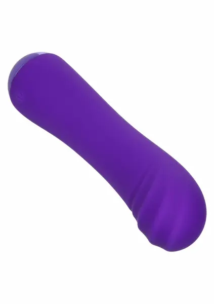 Thicc Chubby Buddy tečni silikonski masažer 14 cm USB vodootporni roze