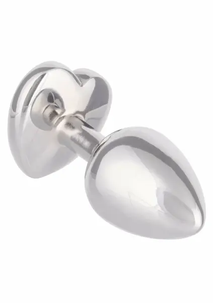 Jewel Small Ruby Heart Plug metalni intimni dodatak bez nikla