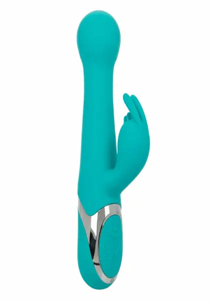 CalExotics Enchanted Oscillate ljubičasti silikonski stimulator sa dvostrukim delovanjem