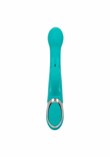 CalExotics Enchanted Oscillate ljubičasti silikonski stimulator sa dvostrukim delovanjem