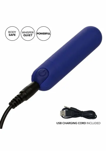 CalExotics punjivi kompaktni bullet vibrator sa kutijicom