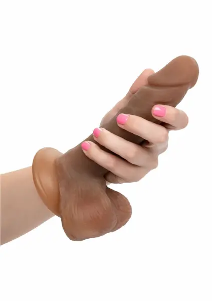 CalExotics Emperor Ballsy PureSkin intimna mašina sa vakuumskom bazom 20 cm