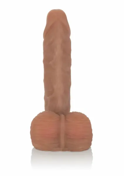 CalExotics Emperor Ballsy PureSkin intimna mašina sa vakuumskom bazom 20 cm