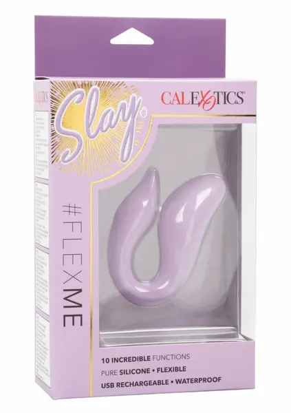Slay Flex Me fleksibilni kompaktni masažer, 10 modova, vodootporan, roze