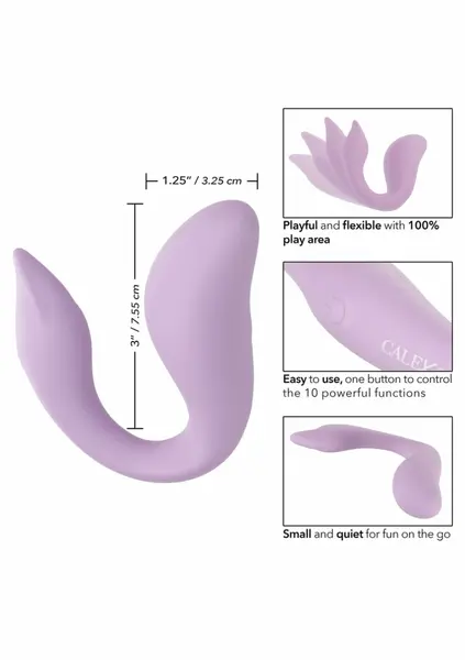 Slay Flex Me fleksibilni kompaktni masažer, 10 modova, vodootporan, roze