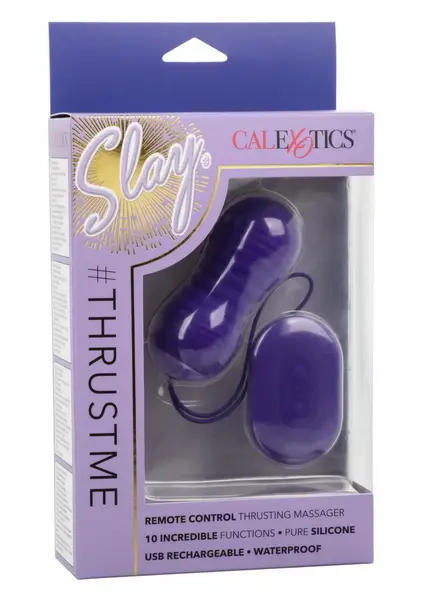 CalExotics Slay Thrust Me intimni stimulator sa potiskivanjem i daljinskim upravljačem
