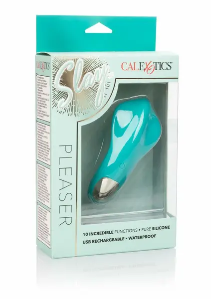 Slay Pleaser kompaktni punjivi silikonski masažer sa 10 modova roze 10.2 cm