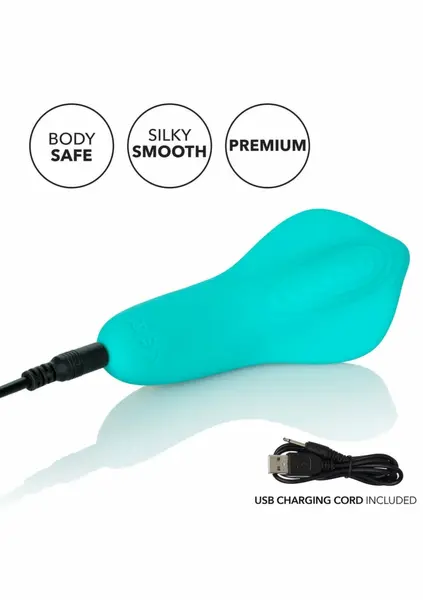 Slay Pleaser kompaktni punjivi silikonski masažer sa 10 modova roze 10.2 cm