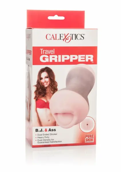 CalExotics Travel Gripper B.J. & Ass dvostrani kompaktni masturbator