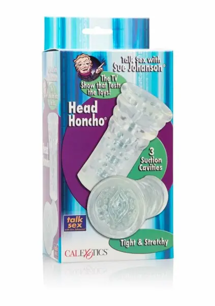 Sue Johanson Head Honcho stimulativni rukav od Senso materijala 12.7 cm