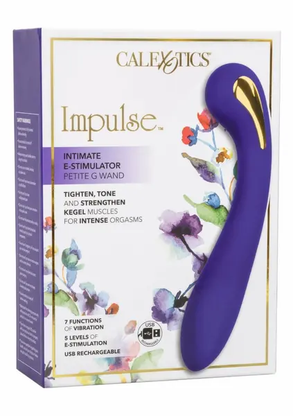 eStim Petite G Wand brenda Impulse, kompaktni intimni masažer sa 5 modova elektrostimulacije
