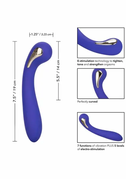 eStim Petite G Wand brenda Impulse, kompaktni intimni masažer sa 5 modova elektrostimulacije