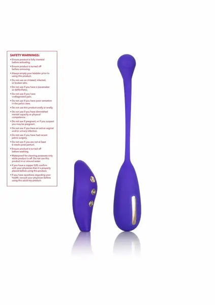 CalExotics eStim Remote Kegel Exerciser bežični trenažer za karlično dno sa 7 modova