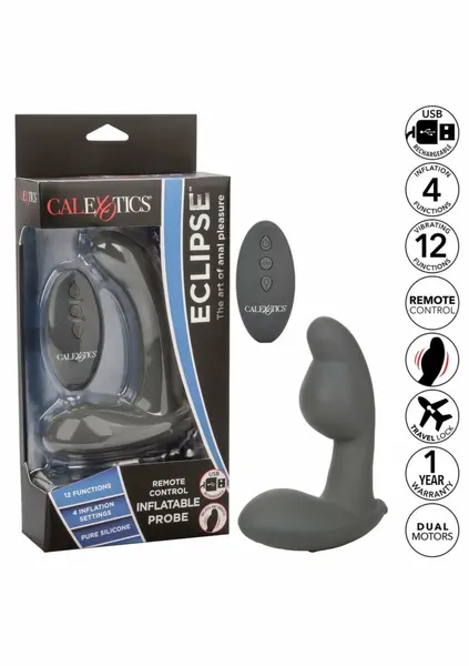CalExotics Eclipse Rem silikonska sonda na naduvavanje sa daljinskim upravljačem